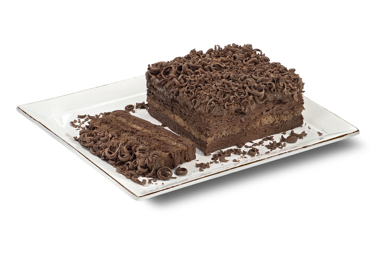 BOLO DE SORVETE MOUSSE DE CHOCOLATE