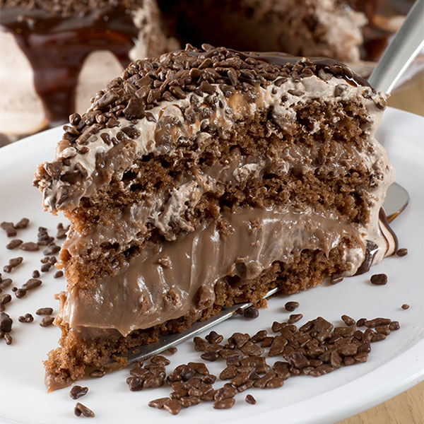 BOLO CREME DE BRIGADEIRO