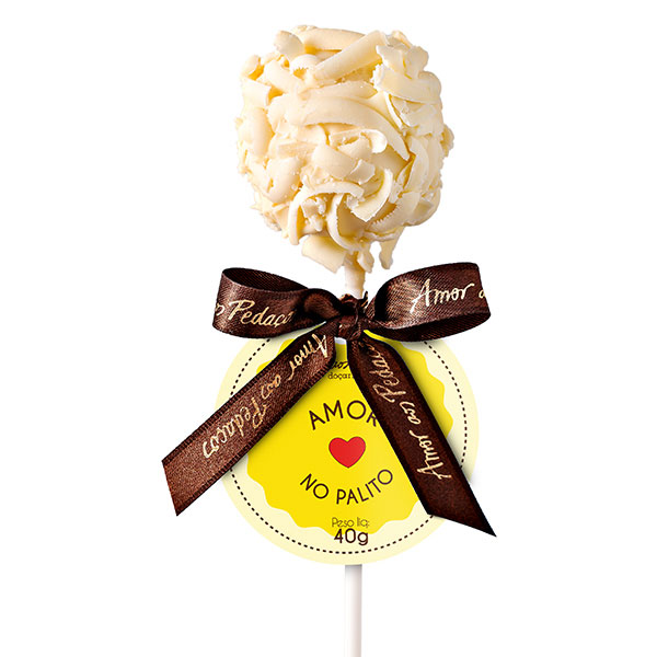 AMOR NO PALITO BRIGADEIRO BRANCO